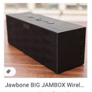 Bid Jambox Wireless Speaker with zip up travel case